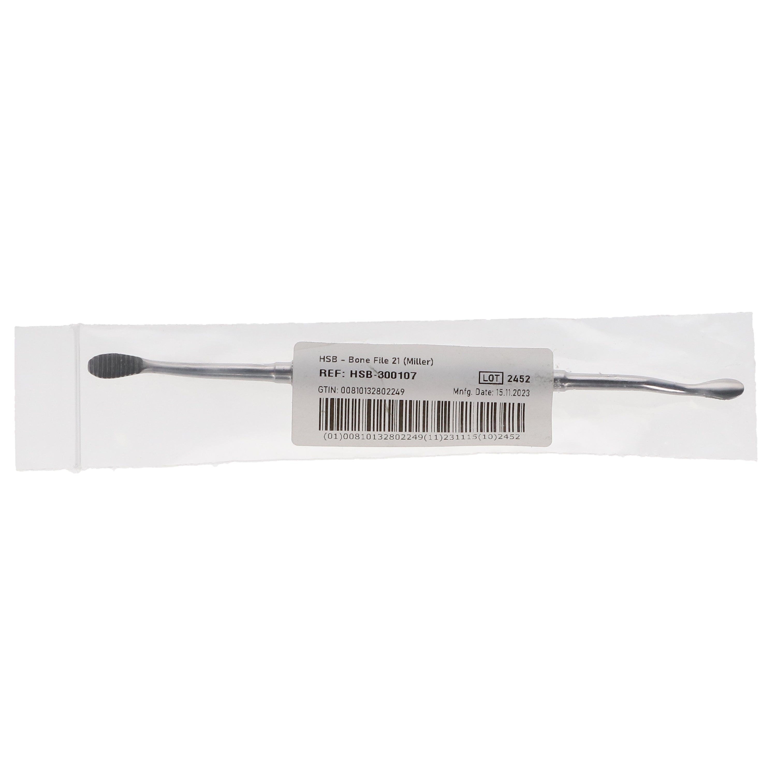 House Brand Dentistry 300107 HSB Miller #21 Dental Bone File Instrument House Brand Dentistry 300107 HSB Miller #21 Dental Bone File Instrument